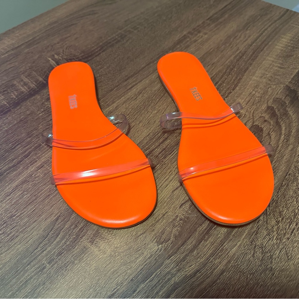 Tkees Orange Leather Brazilian 10